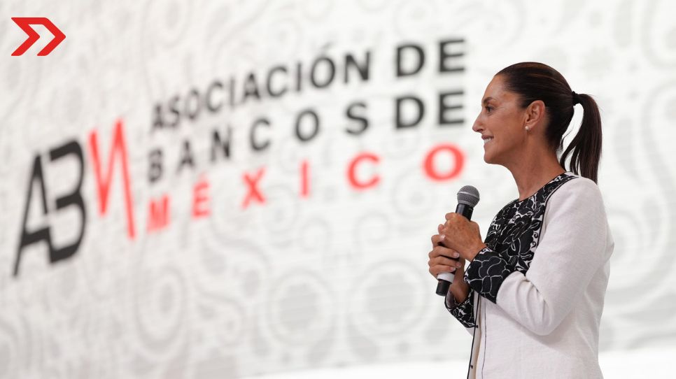 Claudia Sheinbaum reitera apoyo a fondo de pensiones en Convención Bancaria 2024
