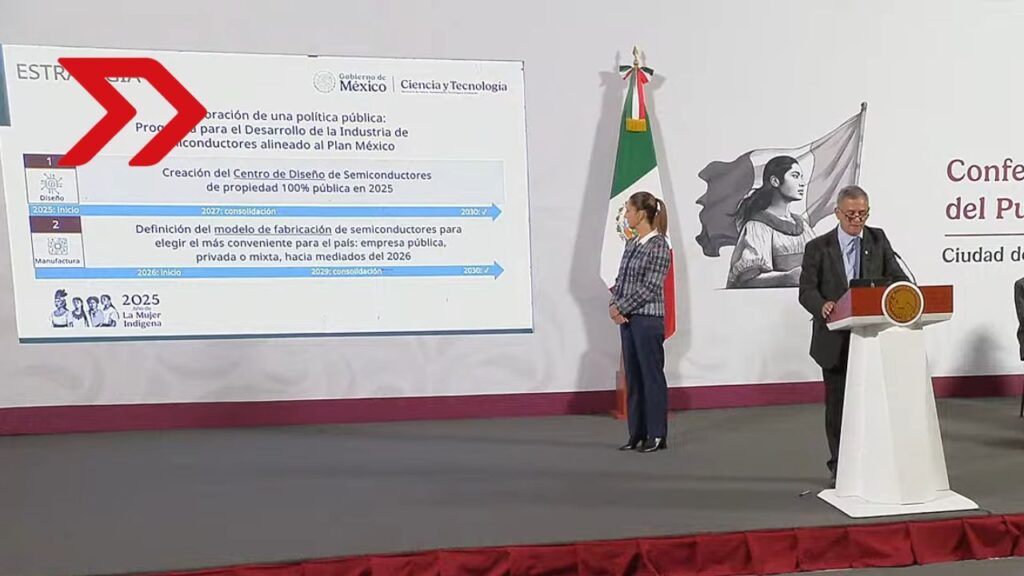 Sheinbaum presenta el programa “Kutsari” para el diseño y creación de semiconductores en México