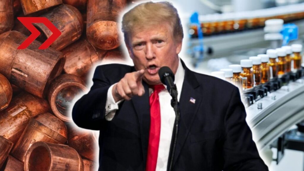 Trump prevé imponer aranceles del 50% al cobre y otro del 200% a farmacéuticas
