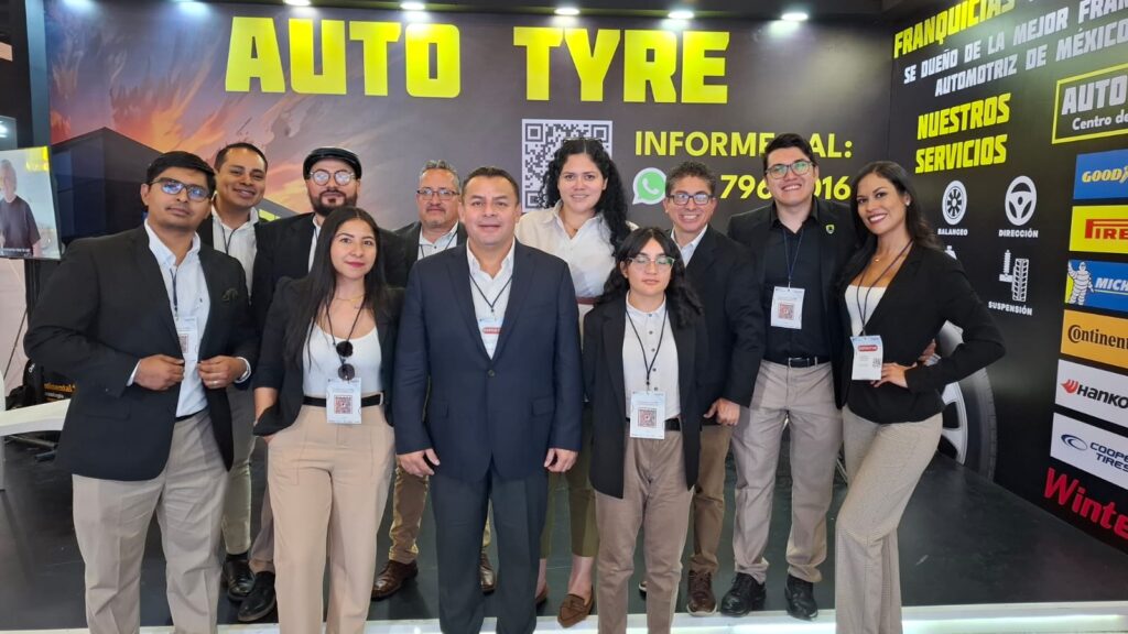 Auto Tyre, la mejor franquicia para invertir en el sector automotriz Auto Tyre es una franquicia líder en servicios automotrices con presencia a través de más de 50 puntos de venta y un plan de expansión sólido