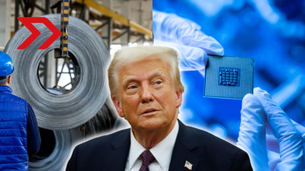 Trump impondrá aranceles al acero y semiconductores en las próximas semanas