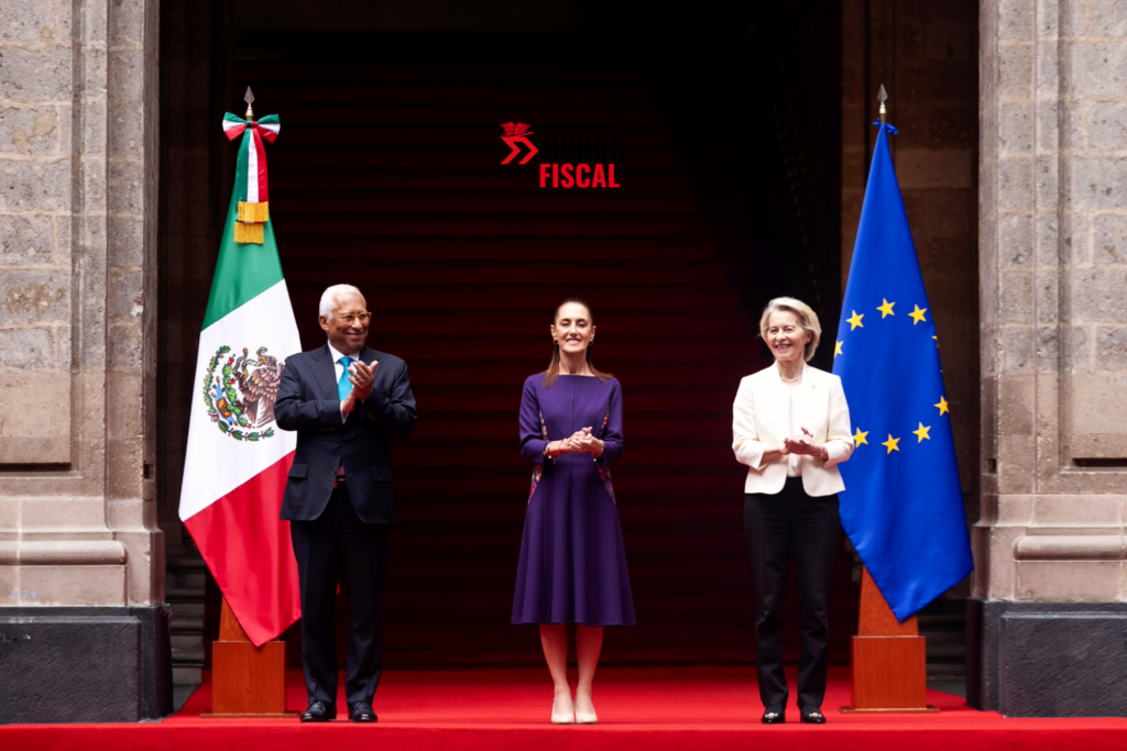 ¿Qué es el Acuerdo Global Modernizado? Las claves del nuevo pacto entre México y la UE El nuevo Acuerdo Global Modernizado entre México y Europa incorpora comercio digital, inversión y sostenibilidad.