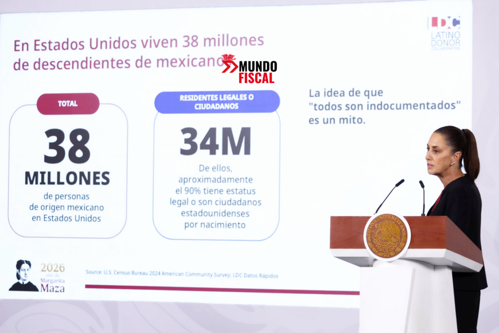Sheinbaum descarta impacto inmediato en remesas tras orden de Trump para reforzar vigilancia financiera a migrantes Claudia Sheinbaum afirmó que México analiza la orden de Trump sobre vigilancia financiera a migrantes y posibles efectos en remesas.
